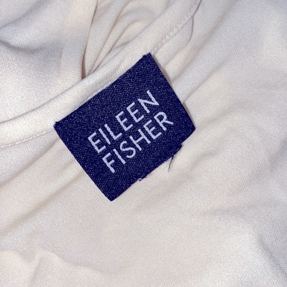 Eileen Fisher ivory color top size medium - Picture 3 of 3